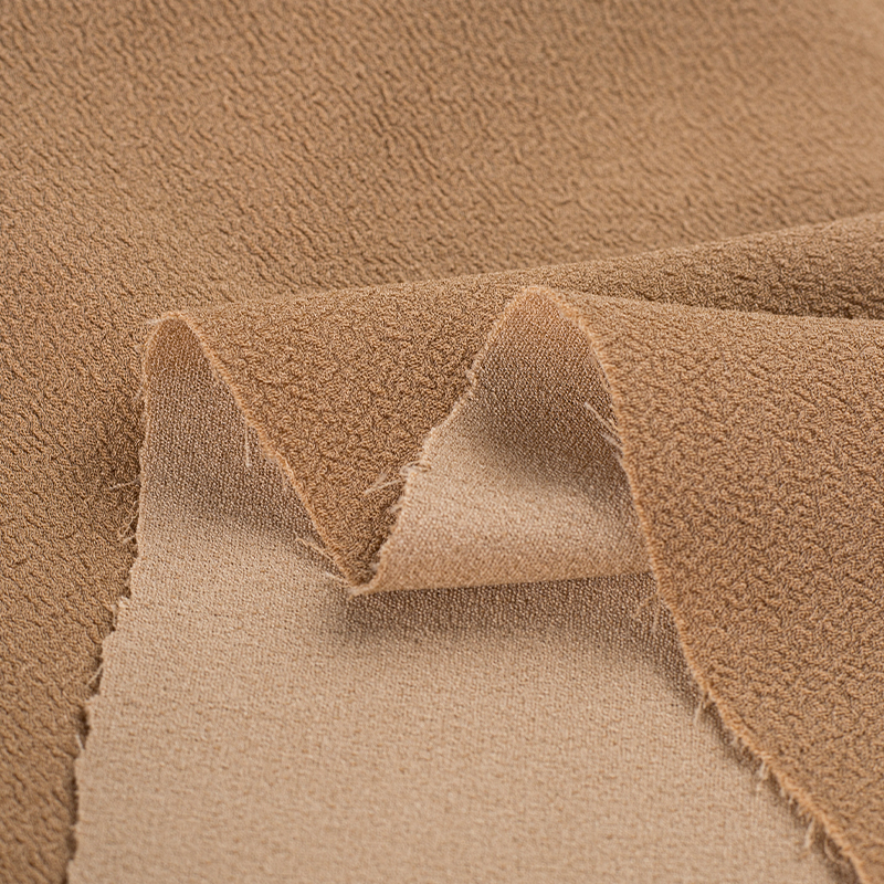 HY051 Twist Bréagach Fabraic Cumaiscthe Síoda ​​Dúbailte
