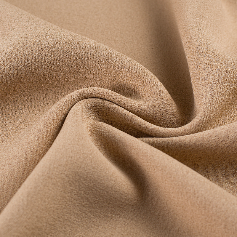 HY051 Twist Bréagach Fabraic Cumaiscthe Síoda ​​Dúbailte